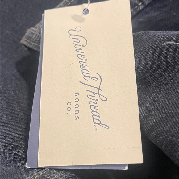 Universal Thread Black Wash Denim Skirt Size 8 NWT - Picture 8 of 10